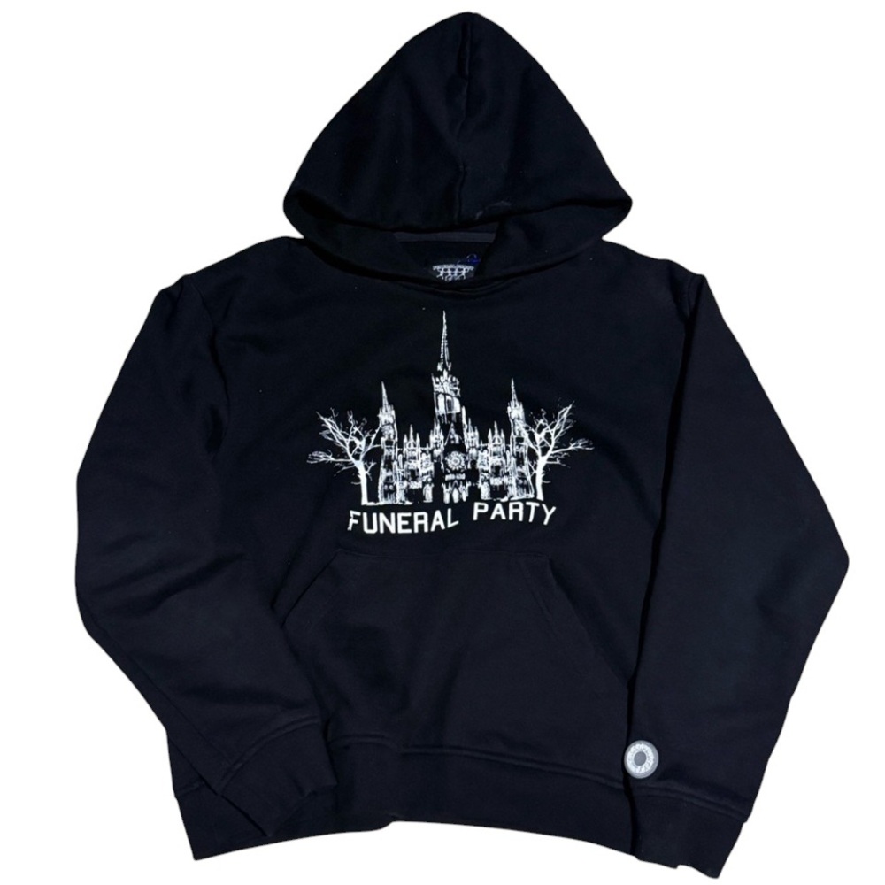 Black Graphic Hoodie